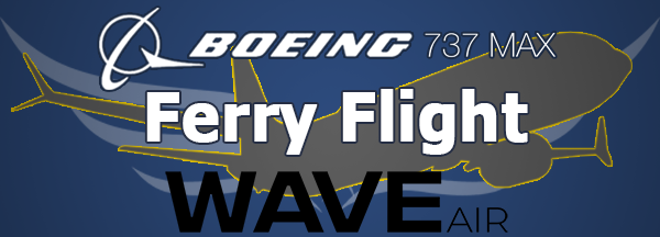 Boeing 737MAX Ferry Flight